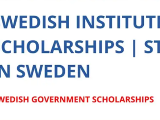 swedish institute scholarship